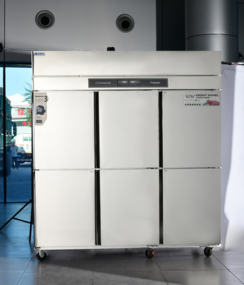 Коммерческий кухонный холодильник из прочной нержавеющей стали 220-240V/110V/60HZ